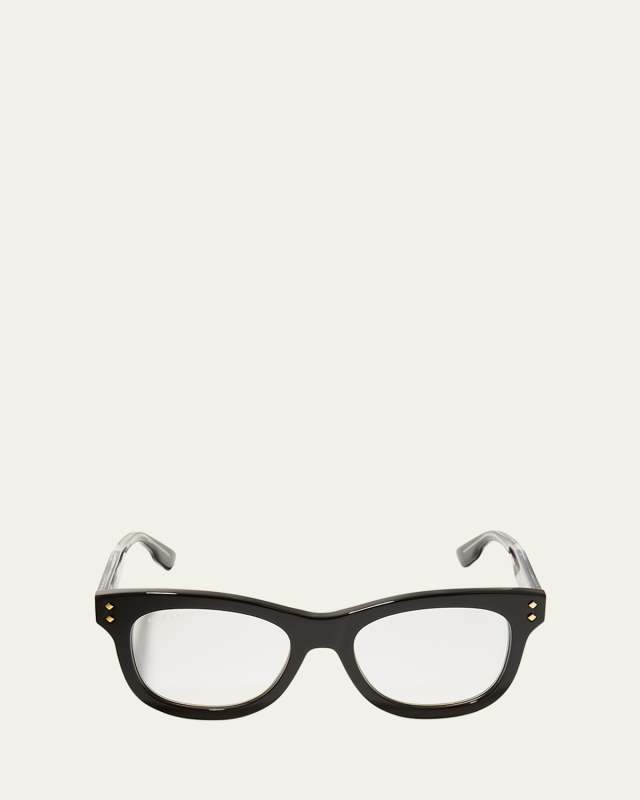 Photochromic Rectangle Acetate Sunglasses